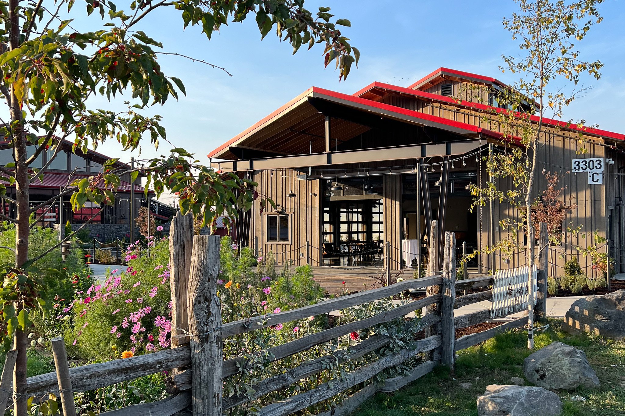 The inviting exterior of Fika Café in Puyallup, welcoming visitors to indulge in a Swedish tradition.