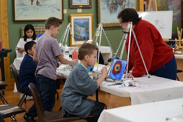 Creative Sparks: Young Minds at Play in Art Classes