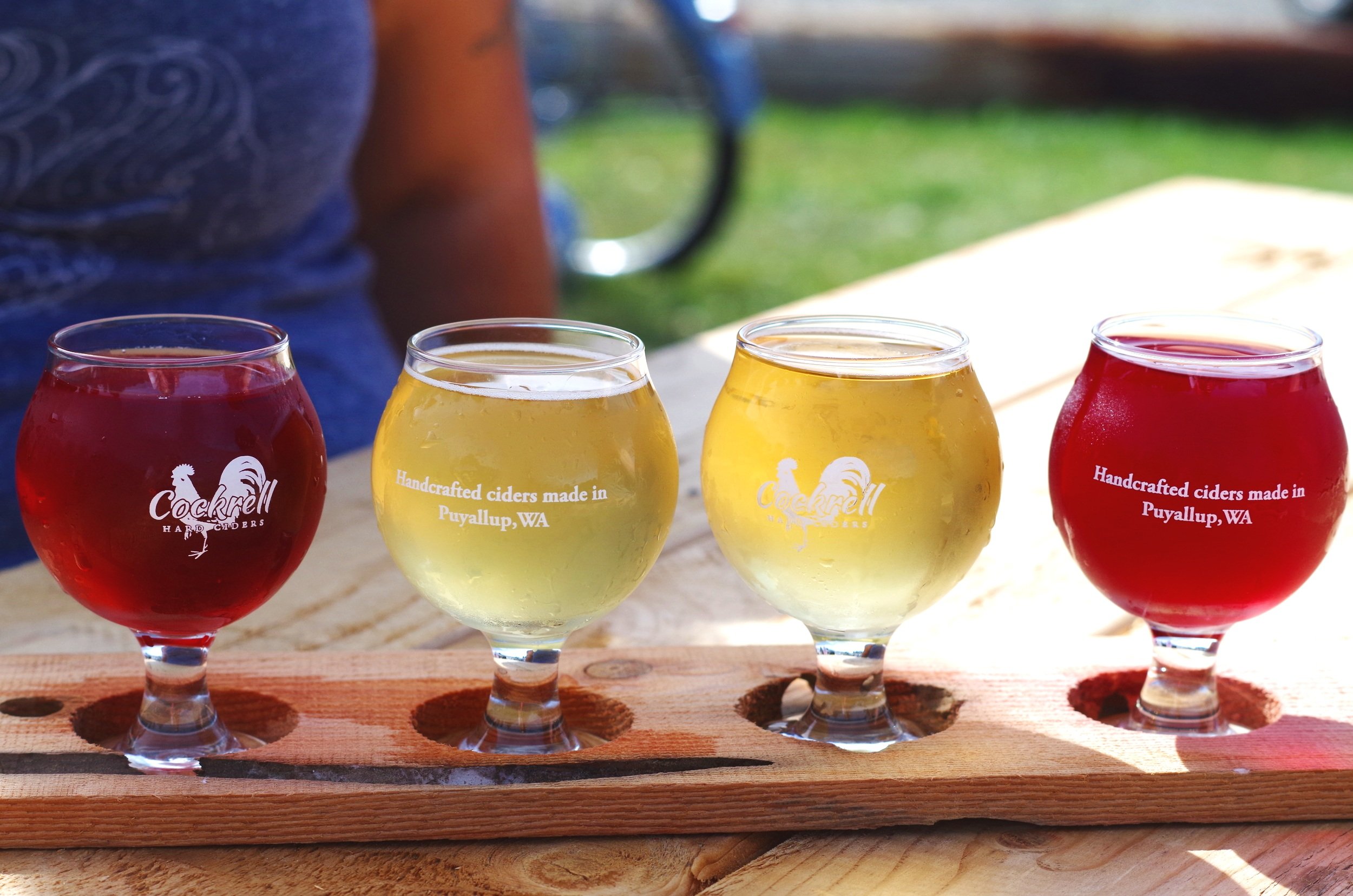 Explore the diverse range of ciders available at Cockrell Brewing, all made with locally sourced fruits.