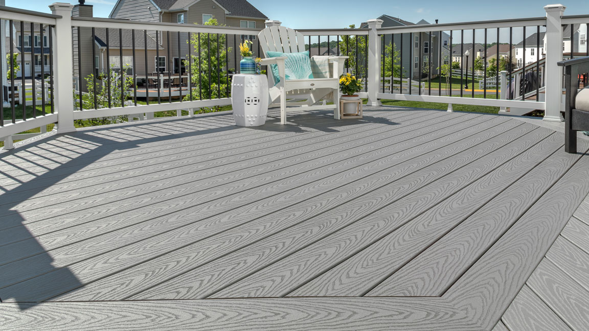 Trex Select Decking: Envisioning a durable and minimal upkeep deck space.